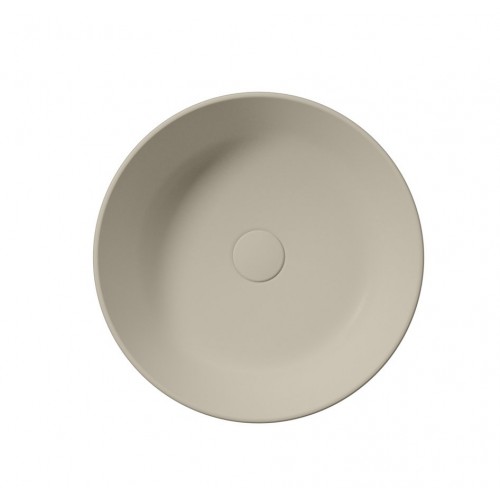 GSI Kube X apvalus praustuvas Ø 45 cm, spalva Creta matt