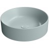 GSI Kube X apvalus praustuvas Ø 45 cm, spalva Ghiaccio matt