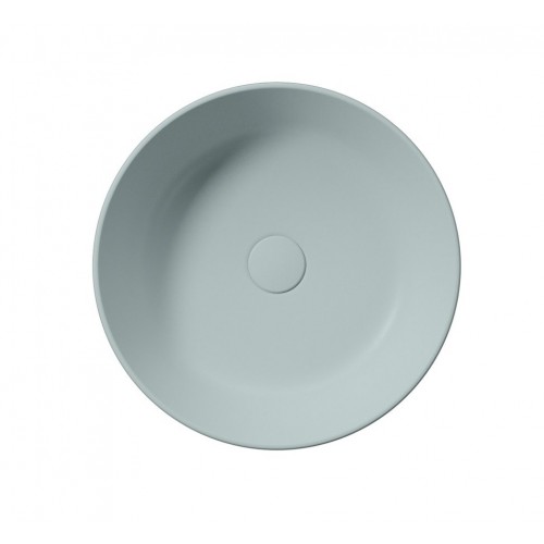 GSI Kube X apvalus praustuvas Ø 45 cm, spalva Ghiaccio matt