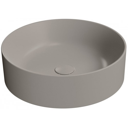 GSI Kube X apvalus praustuvas Ø 45 cm, spalva Tortora matt