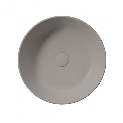 GSI Kube X apvalus praustuvas Ø 45 cm, spalva Tortora matt