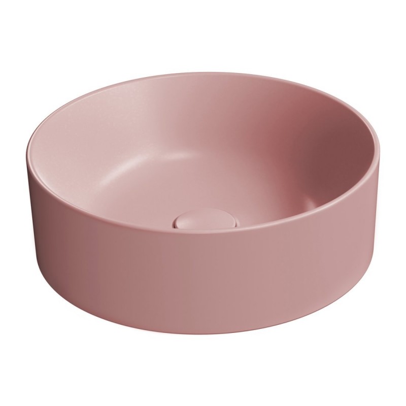 GSI Kube X praustuvas montuojamas ant stalviršio Ø 40 cm, spalva Blush matt
