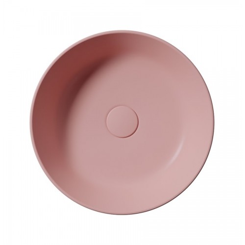 GSI Kube X praustuvas montuojamas ant stalviršio Ø 40 cm, spalva Blush matt
