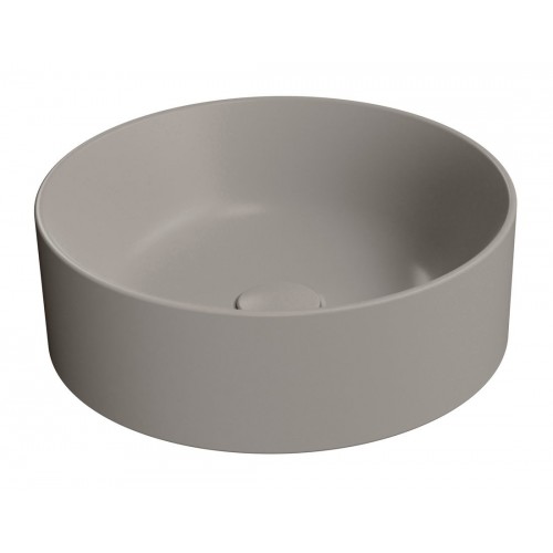 GSI Kube X praustuvas montuojamas ant stalviršio Ø 40 cm, spalva Tortora matt