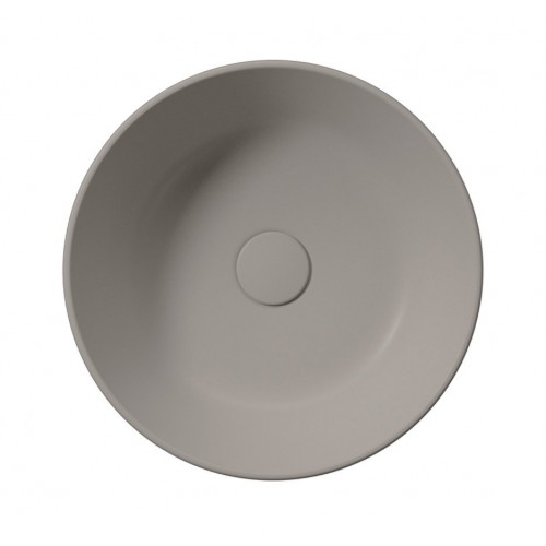 GSI Kube X praustuvas montuojamas ant stalviršio Ø 40 cm, spalva Tortora matt