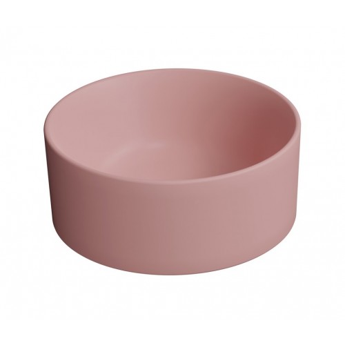 GSI Kube X praustuvas montuojamas ant stalviršio Ø 32 cm, spalva Blush matt