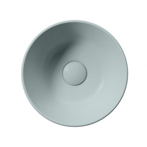 GSI Kube X praustuvas montuojamas ant stalviršio Ø 32 cm, spalva Ghiaccio matt