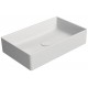 GSI Kube X praustuvas montuojamas ant stalviršio 60x37 cm, baltas matinis