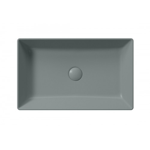 GSI Kube X praustuvas montuojamas ant stalviršio 60x37 cm, spalva Agave matt