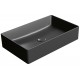 GSI Kube X praustuvas montuojamas ant stalviršio 60x37 cm, juodas matinis