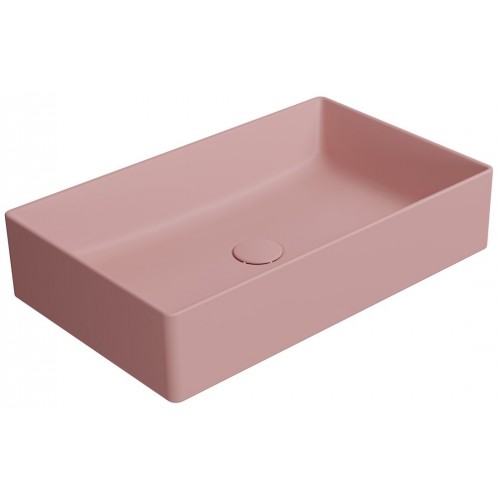 GSI Kube X praustuvas montuojamas ant stalviršio 60x37 cm, spalva Blush matt