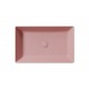 GSI Kube X praustuvas montuojamas ant stalviršio 60x37 cm, spalva Blush matt