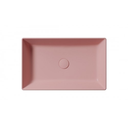 GSI Kube X praustuvas montuojamas ant stalviršio 60x37 cm, spalva Blush matt