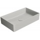 GSI Kube X praustuvas montuojamas ant stalviršio 60x37 cm, spalva Cenere matt