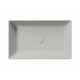 GSI Kube X praustuvas montuojamas ant stalviršio 60x37 cm, spalva Cenere matt