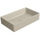 GSI Kube X praustuvas montuojamas ant stalviršio 60x37 cm, spalva Creta matt
