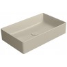 GSI Kube X praustuvas montuojamas ant stalviršio 60x37 cm, spalva Creta matt