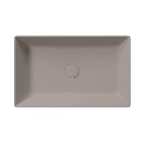 GSI Kube X praustuvas montuojamas ant stalviršio 60x37 cm, spalva Tortora matt
