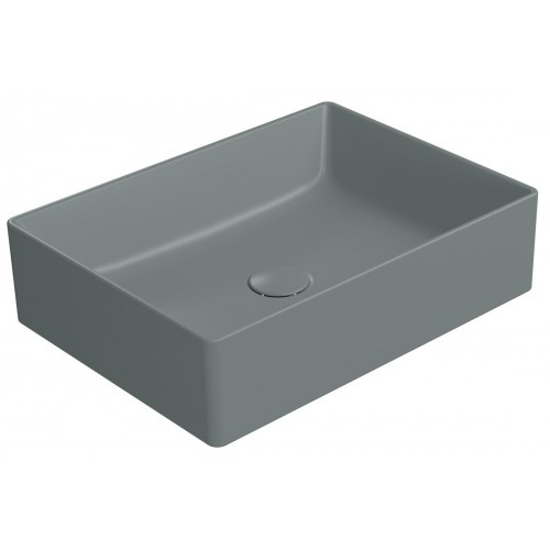 GSI Kube X praustuvas montuojamas ant stalviršio 50x37 cm, spalva Agave matt