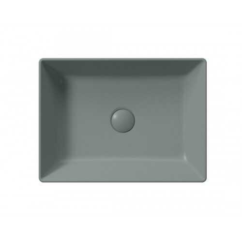GSI Kube X praustuvas montuojamas ant stalviršio 50x37 cm, spalva Agave matt