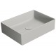 GSI Kube X praustuvas montuojamas ant stalviršio 50x37 cm, spalva Cenere matt