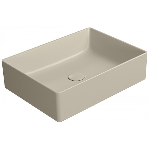 GSI Kube X praustuvas montuojamas ant stalviršio 50x37 cm, spalva Creta matt