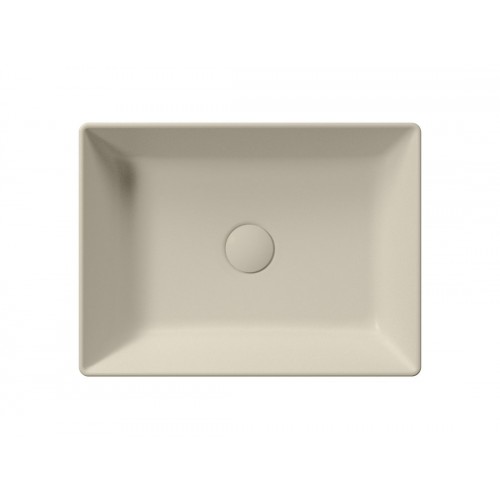 GSI Kube X praustuvas montuojamas ant stalviršio 50x37 cm, spalva Creta matt