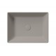 GSI Kube X praustuvas montuojamas ant stalviršio 50x37 cm, spalva Tortora matt