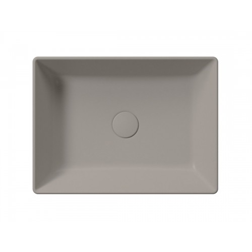 GSI Kube X praustuvas montuojamas ant stalviršio 50x37 cm, spalva Tortora matt