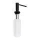 Omnires Modern Project į stalviršį montuojamas skysto muilo dozatorius 500ml, juodas, MP60723BL