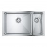 Grohe K700U nerūdijančio plieno plautuvė, montuojama iš apačios, 76x45 cm