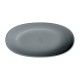Omnires Shell M+ laisvai pastatoma akmens masės vonia 148x75 cm, matinė pilka, SHELL148WWAG