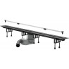 Viegas Advantix Vario dušo latakas 300-1200 mm, su matinėmis grotelėmis