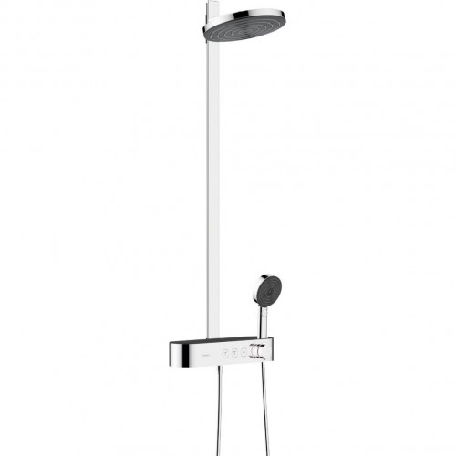 Hansgrohe Pulsify S Showerpipe 260 2jet virštinkinė dušo sistema su termostatiniu maišytuvu, chromas