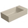 GSI Kube X praustuvas be skylės maišytuvui 50x25 cm, spalva Creta matt