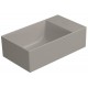 GSI Kube X praustuvas be skylės maišytuvui 40x23 cm, spalva Tortora matt