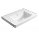 GSI Classic praustuvas 75x50 cm, XG+ danga, baltas blizgus