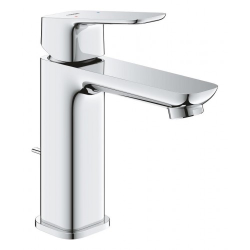 Grohe Cubeo M maišytuvas praustuvui su dugno vožtuvu, chromas, 1017490000