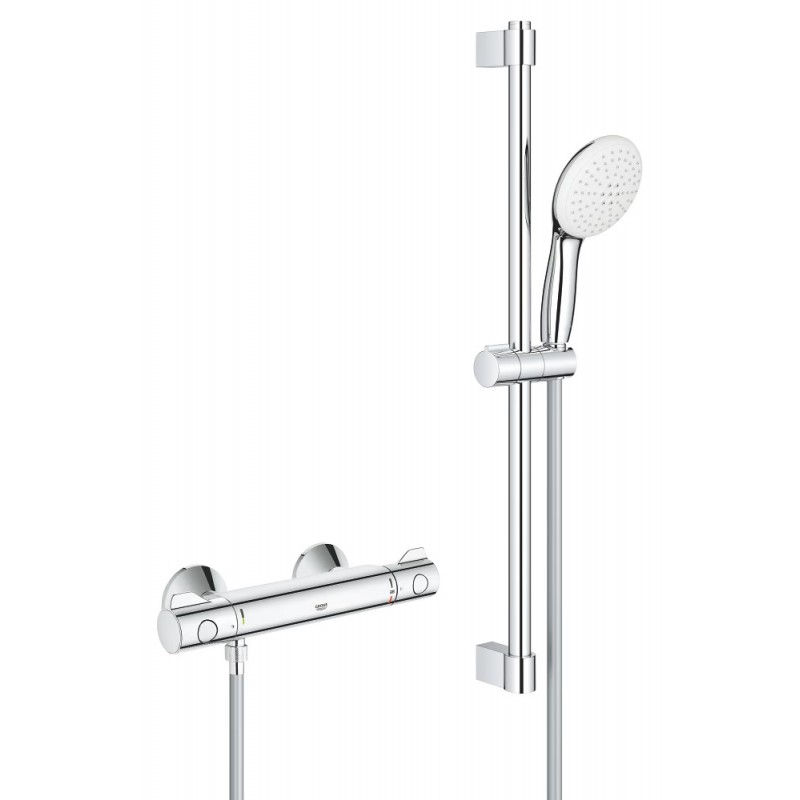 Grohe Grohtherm 800 termostatinis maišytuvas su dušo komplektu Tempesta II, 34565002