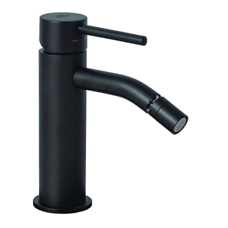 Paffoni Light bidė maišytuvas, juodas matinis, LIG131NO
