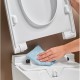 Geberit AquaClean Alba pakabinamas klozetas su apiplovimo funkcija, blizgus baltas, 146350011