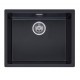 Reginox Texel granitinė plautuvė 55x45 cm, juoda (Pure Black)