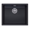 Reginox Texel granitinė plautuvė 55x45 cm, juoda (Pure Black)