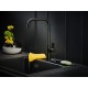 Reginox Pearl Black maišytuvas plautuvei, juodas matinis, R32800