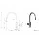 Reginox Spring RVS maišytuvas plautuvei, brushed stainless steel spalva, R31780