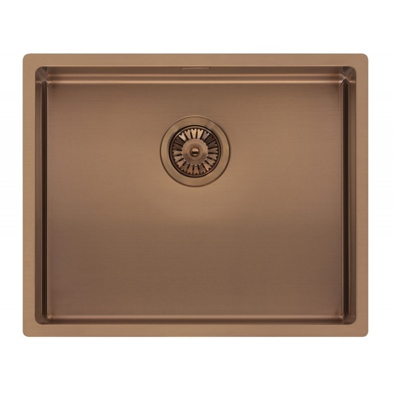Reginox Miami Copper 50x40 nerūdijančio plieno plautuvė, vario spalva, R30738