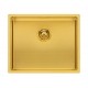 Reginox Miami Gold 50x40 nerūdijančio plieno plautuvė, aukso spalva, R30745