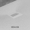 Radaway Kyntos dušo padėklo grotelės, baltos spalvos, HKA-04