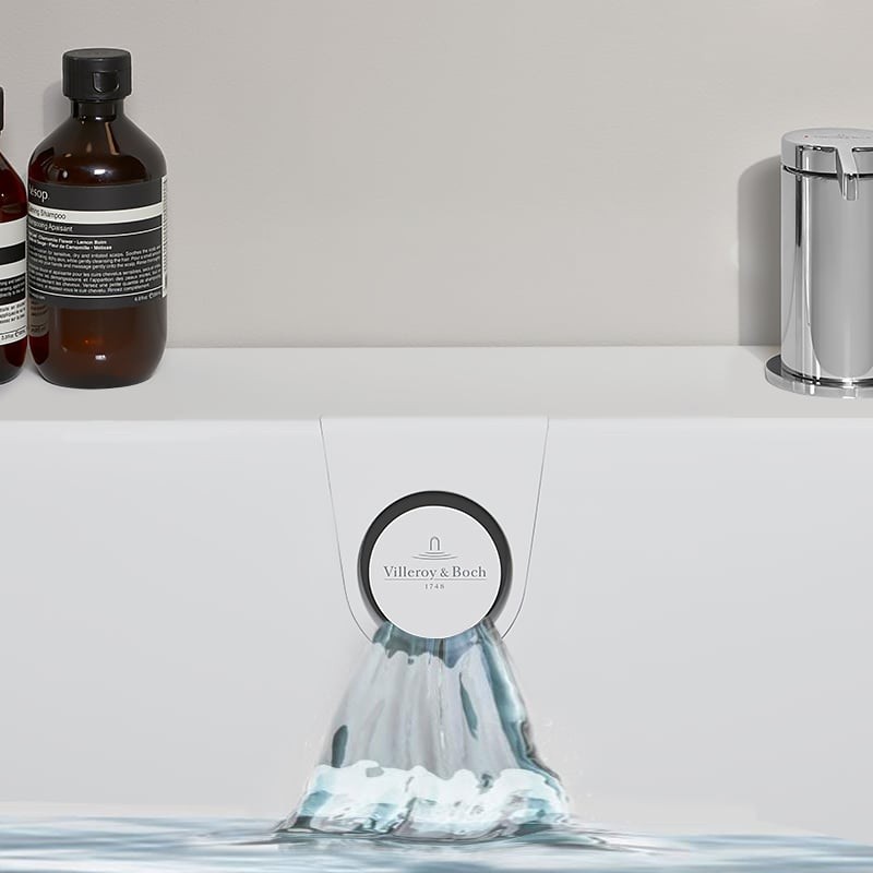 Villeroy&Boch Oberon 2.1 sifonas voniai su vonios pripildymo funkcija, UPCON0144