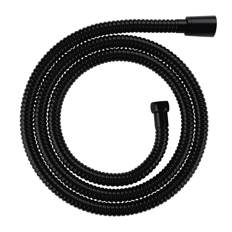 Omnires metalinė dušo žarna 150cm, juoda, 029BL